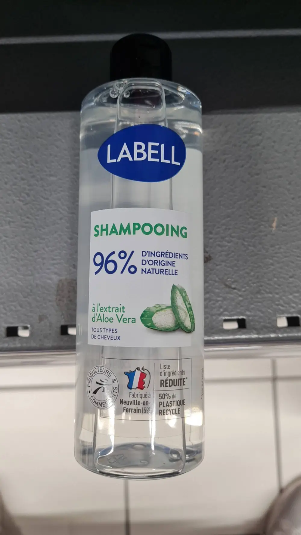 LABELL - Shampooing à l'extrait d'Aloe vera