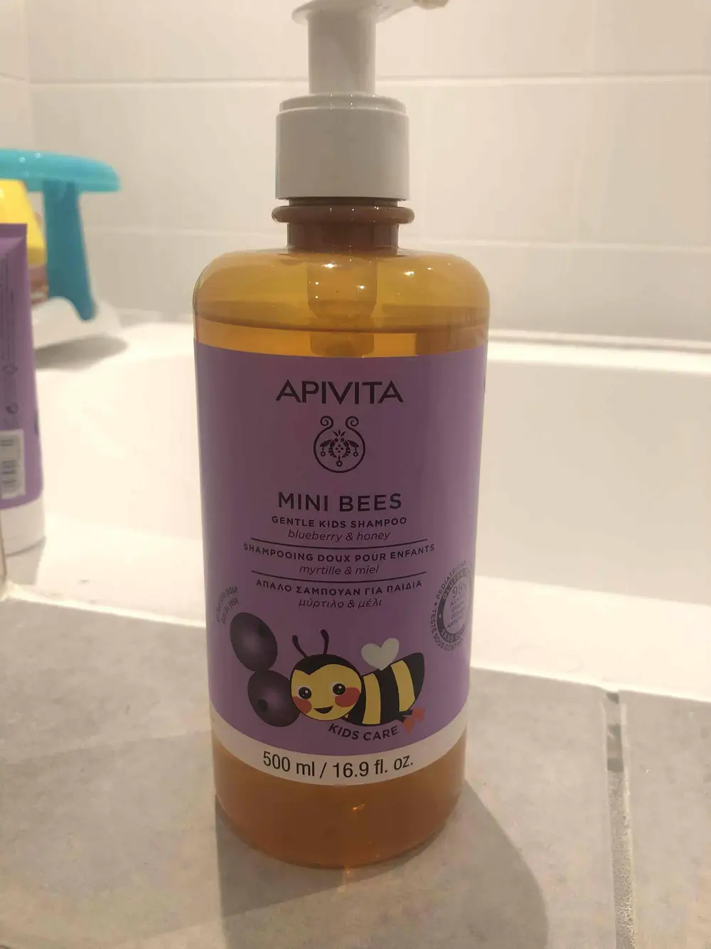 APIVITA - Mini bees - Shampooing doux pour enfants