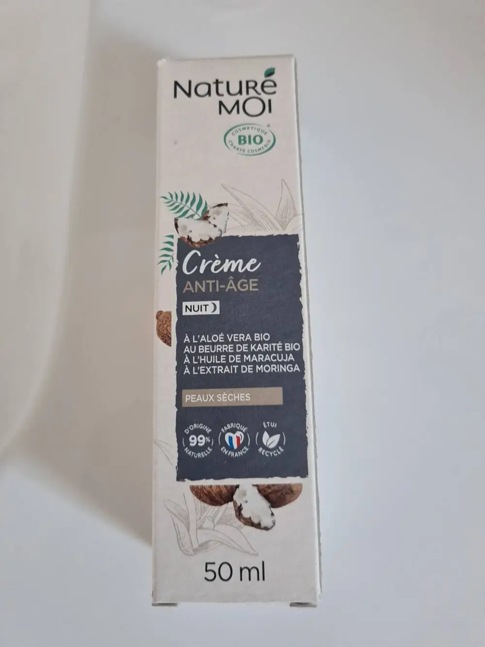 NATURÉ MOI  - Crème anti-âge nuit