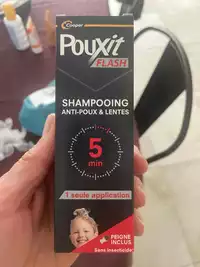 COOPER - Pouxit flash - Shampooing anti-poux & lentes