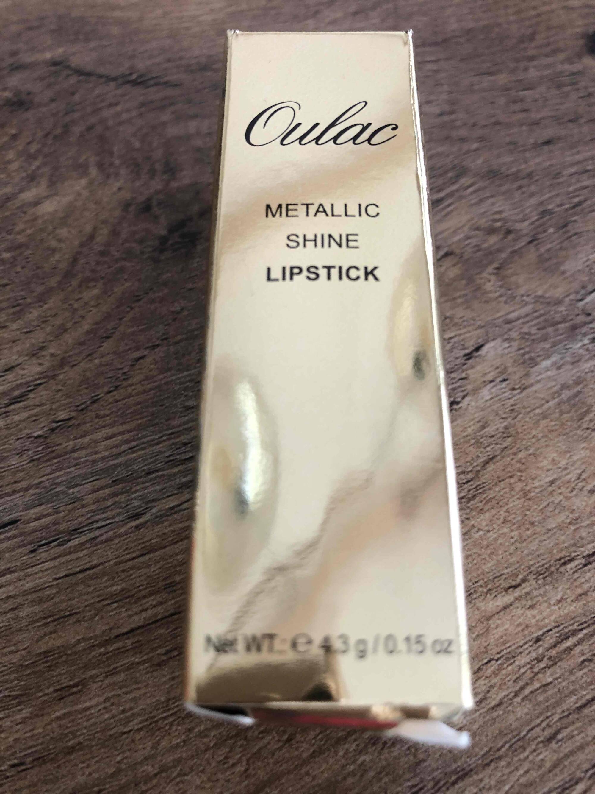 OULAC - Metallic shine - Lipstick