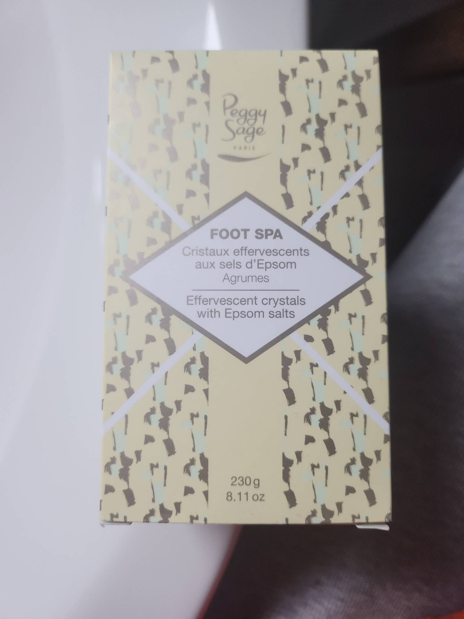 PEGGY SAGE - Foot spa - Cristaux effervescents