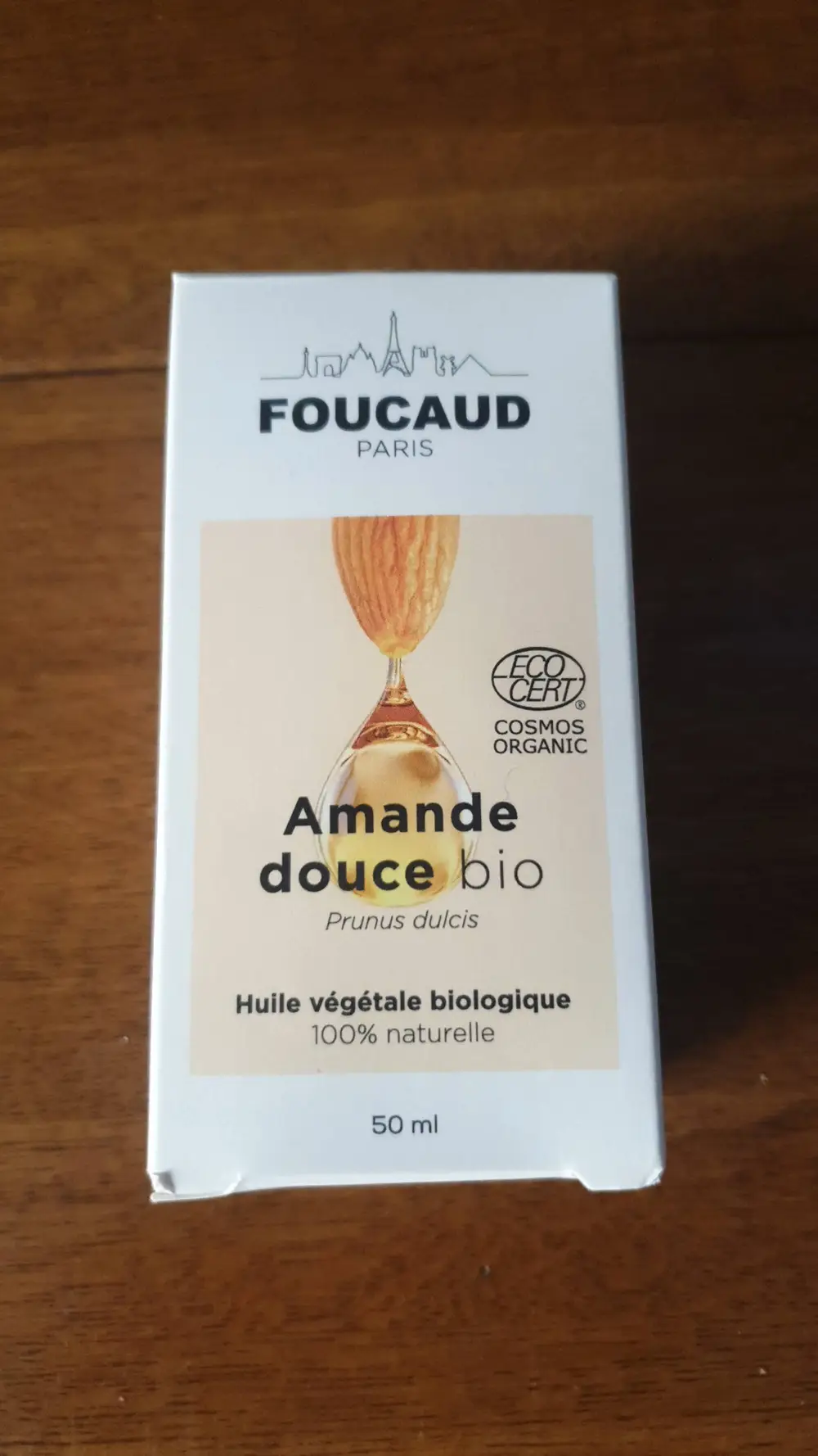 FOUCAUD PARIS - Huile végétale amande douce bio 
