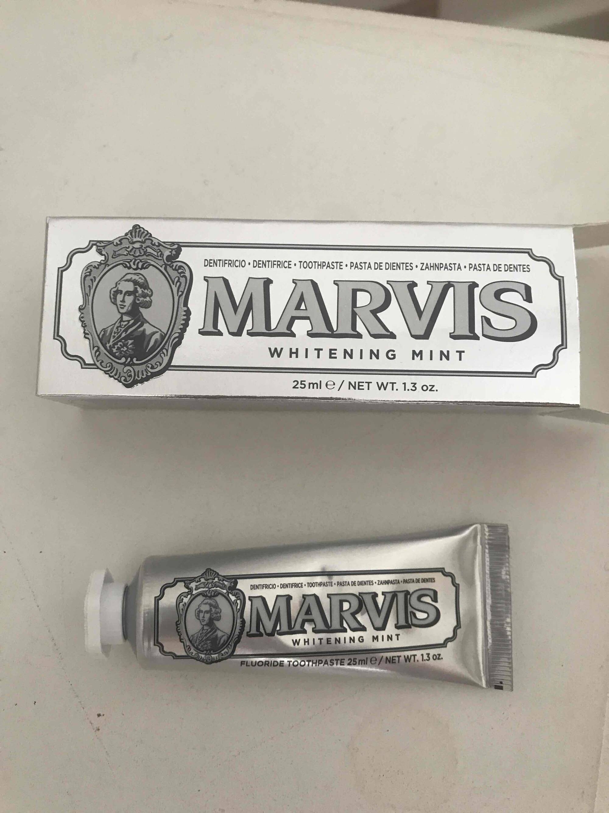 MARVIS - Whitening mint - Dentifrice 
