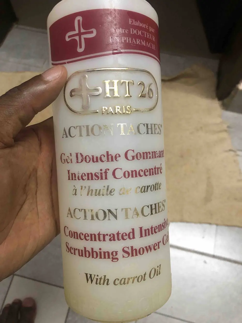 HT26 - ACTION TACHES - gel douche