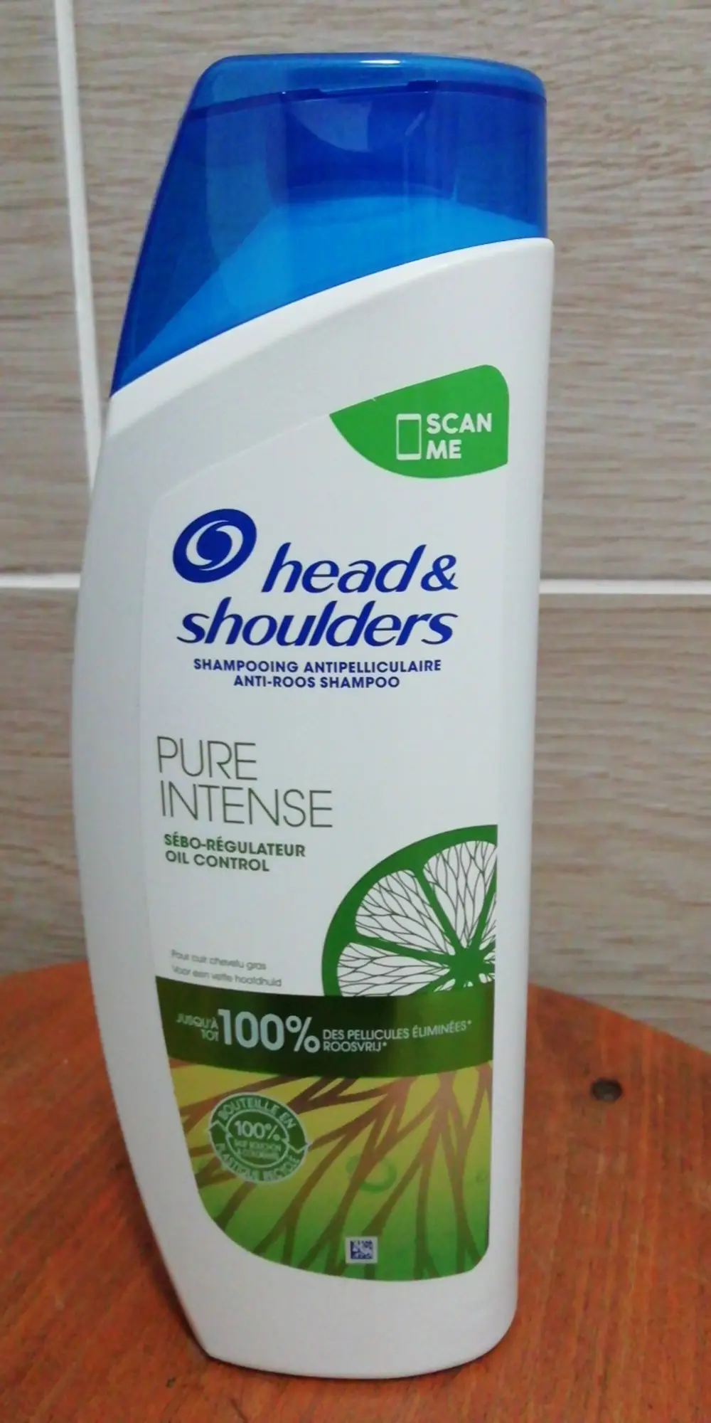 HEAD & SHOULDERS - Pure intense - Shampooing antipelliculaire