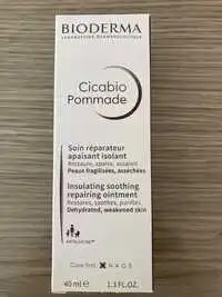 BIODERMA - Cicabio pommade- soin séparateur