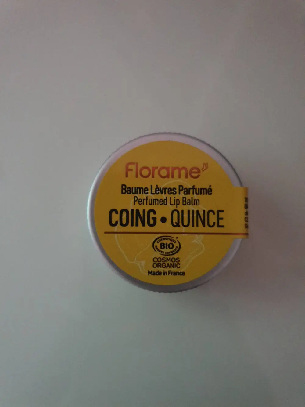 FLORAME - Quince - Baume lèvres parfumé