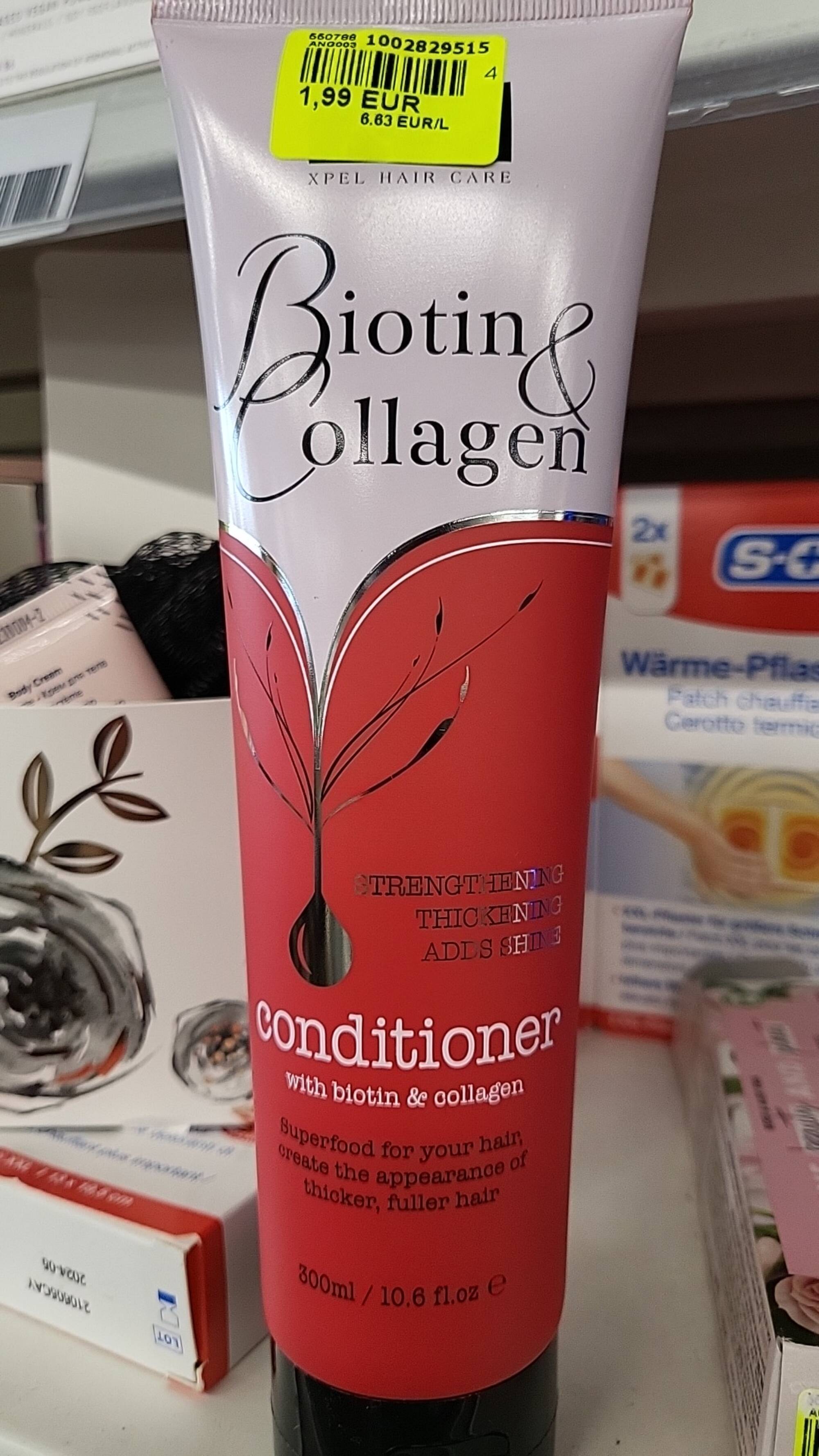XPEL HAIR CARE - Conditioner with biotin & collagen