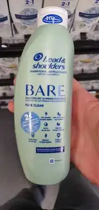 HEAD & SHOULDERS - Bare - Shampooing antipelliculaire