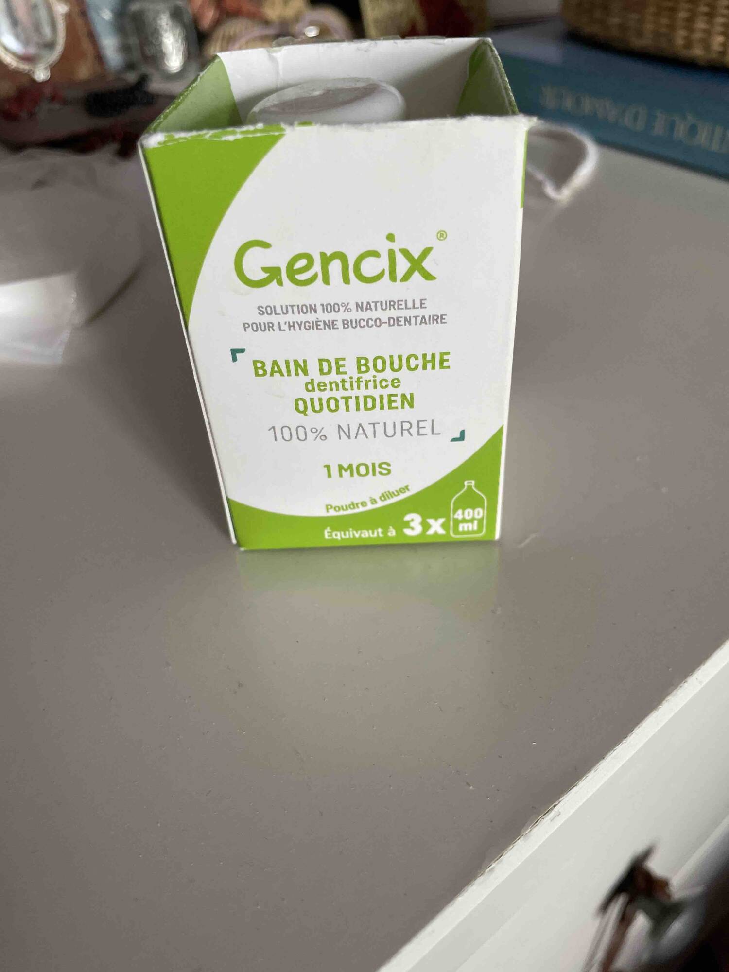 GENCIX - Bain de bouche dentifrice quotidien