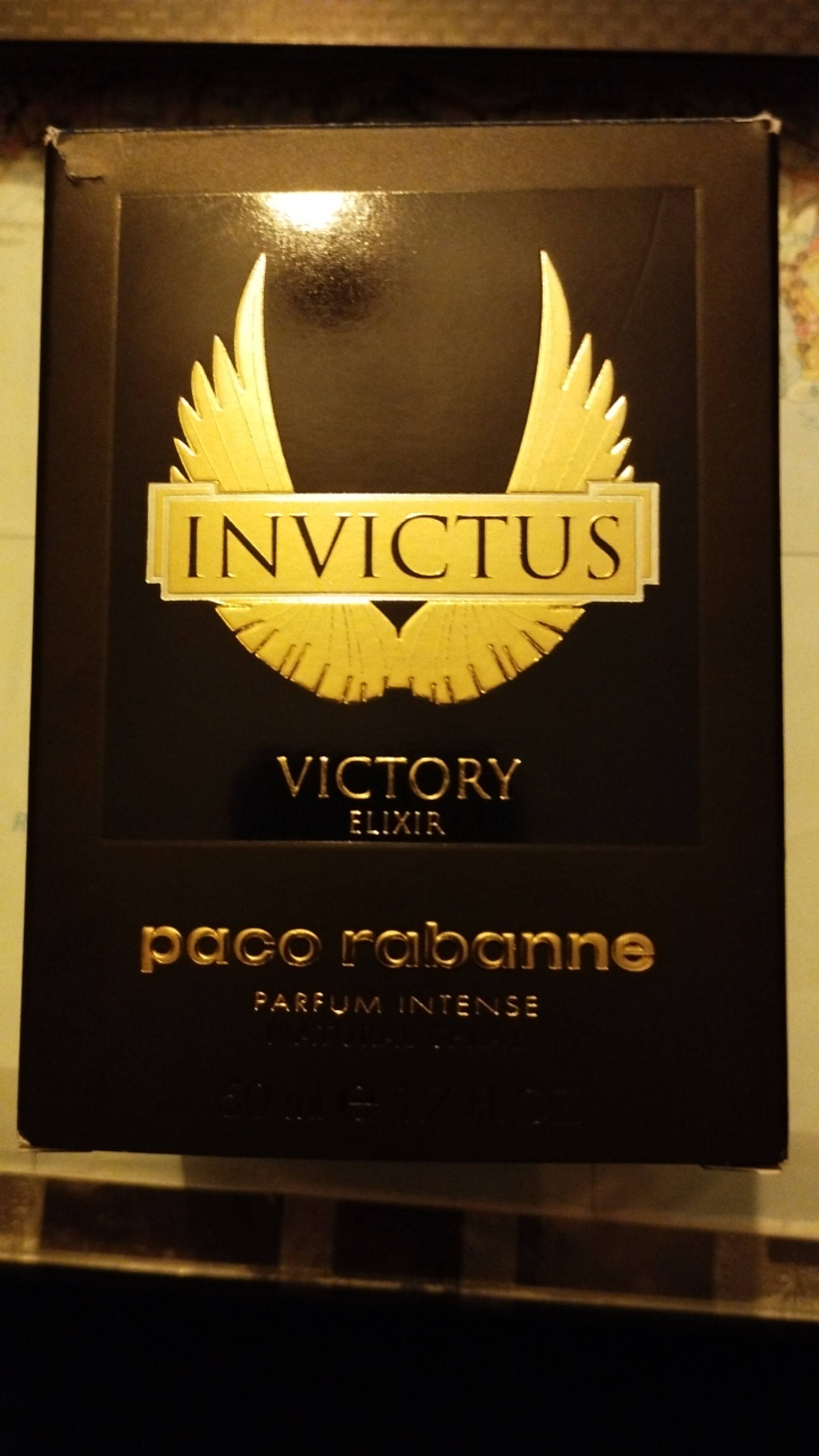 PACO RABANNE - Invictus Victory elixir - Parfum intense