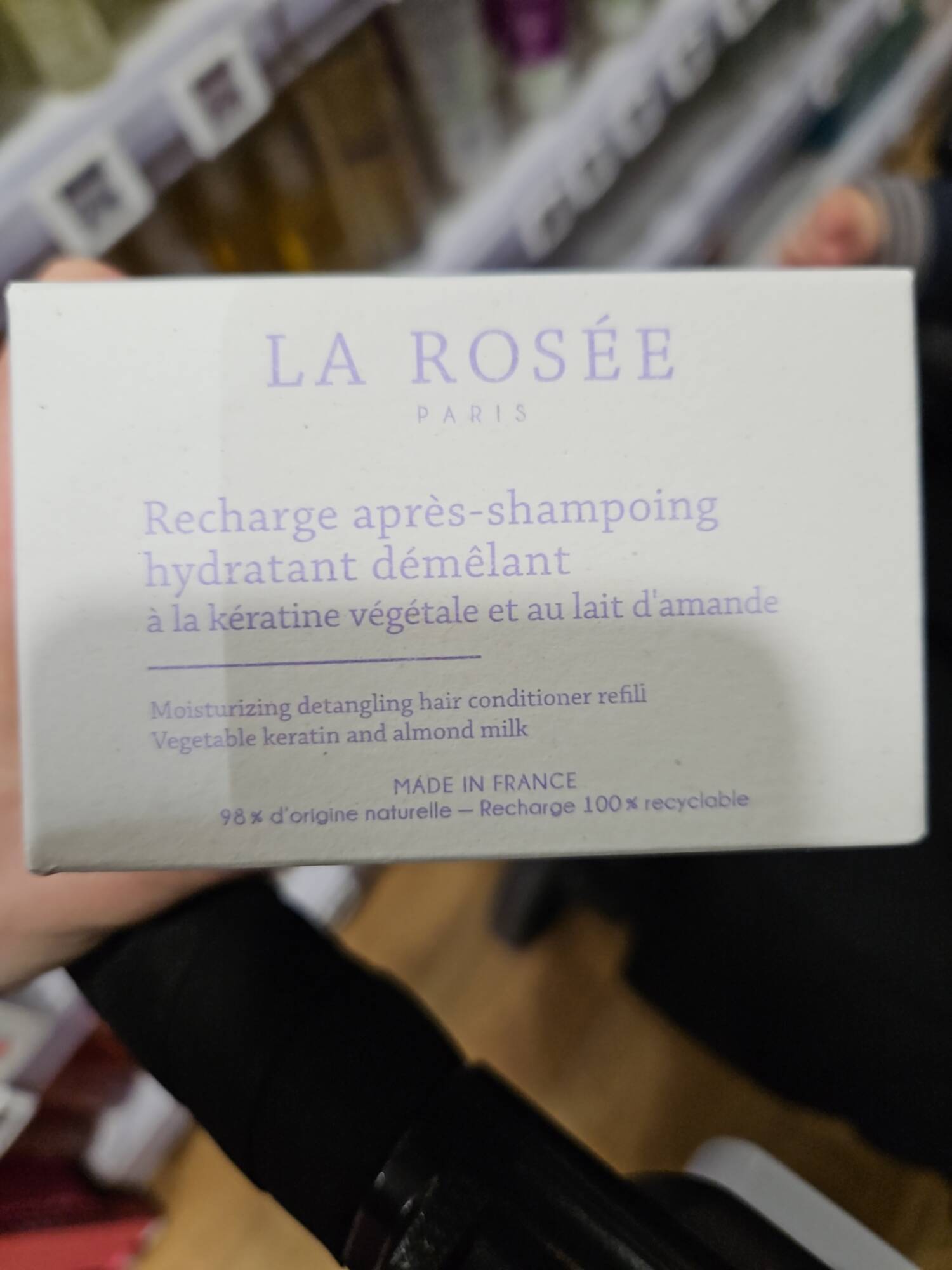 LA ROSÉE - Après shampooing hydratant démêlant