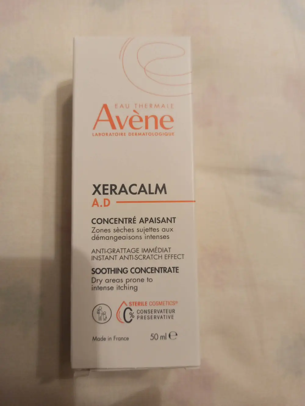 AVÈNE - Xeracalm A. D - Concentré apaisant