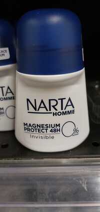 NARTA - Homme  - Déodorant magnésium protect 48h
