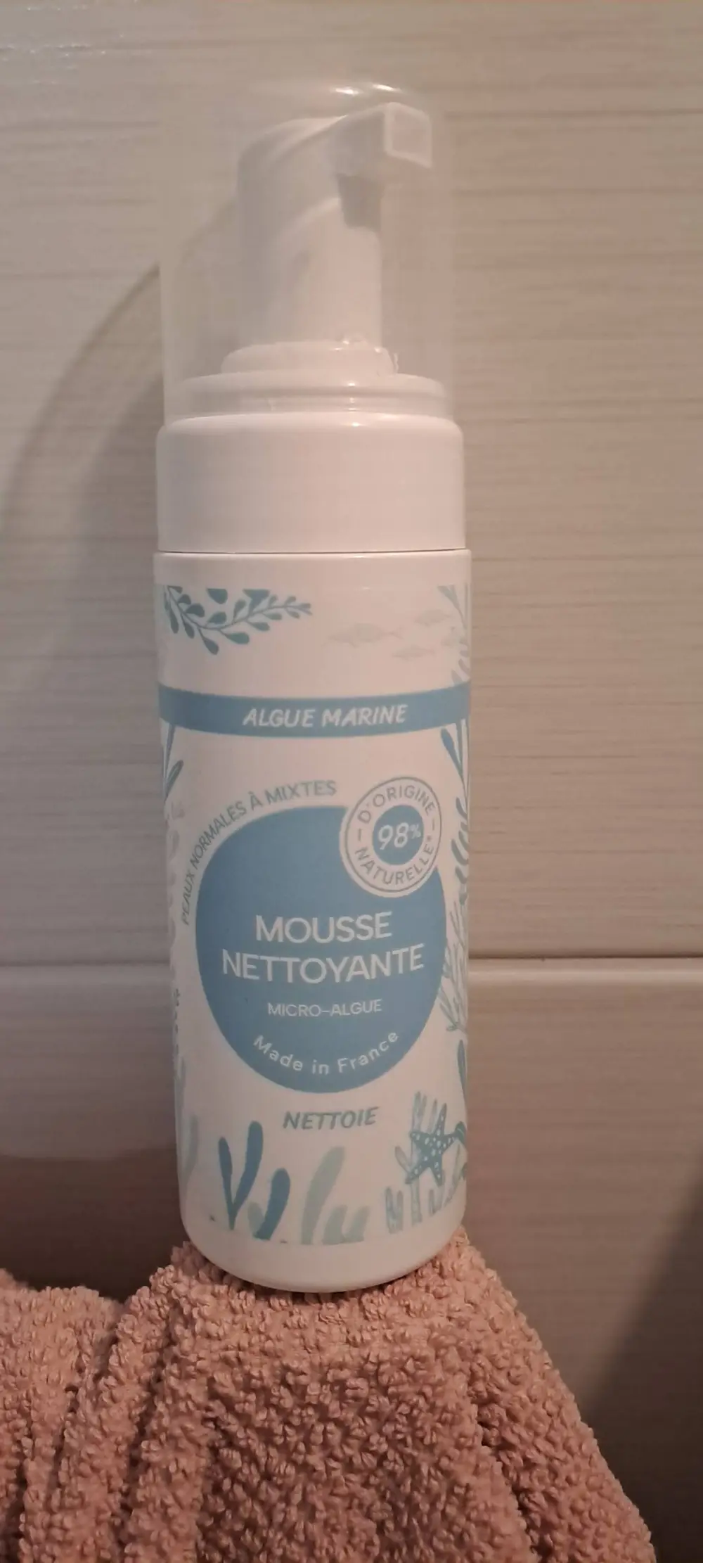 COSBELLE - Algue marine - Mousse nettoyante