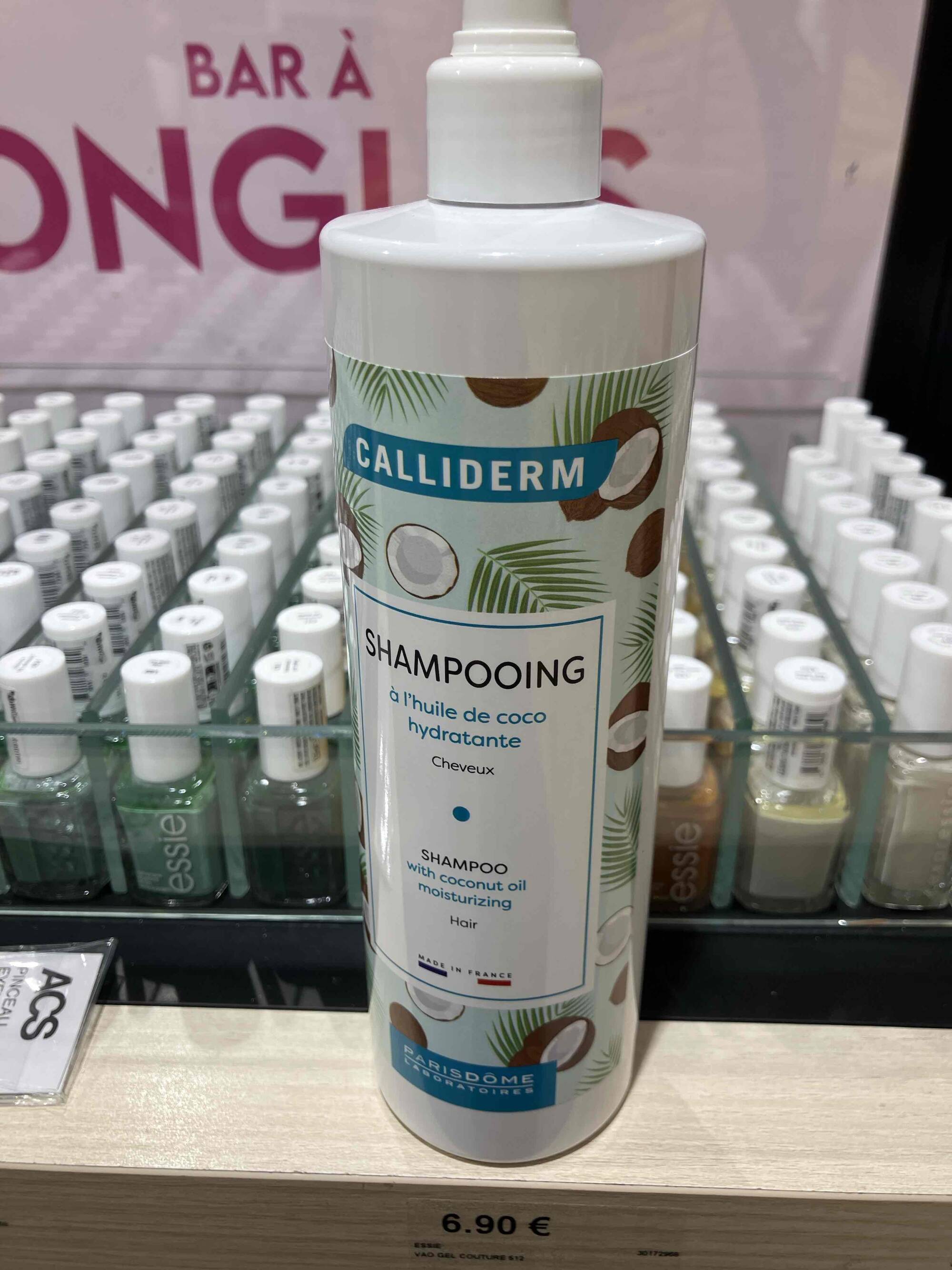 CALLIDERM - Shampooing à l'huile de coco hydratante