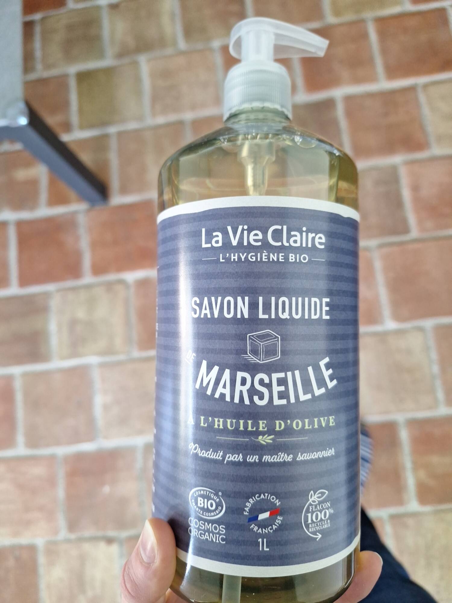 LA VIE CLAIRE - Savon liquide de Marseille à l'huile d'olive
