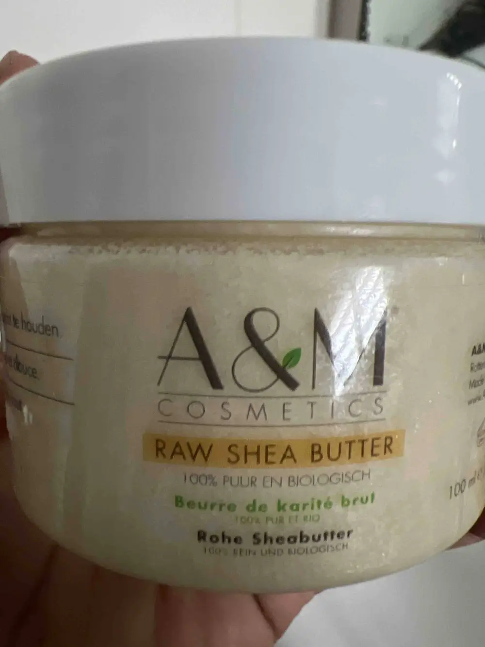 A&M COSMETICS - Raw shea butter - Beurre de karité brut