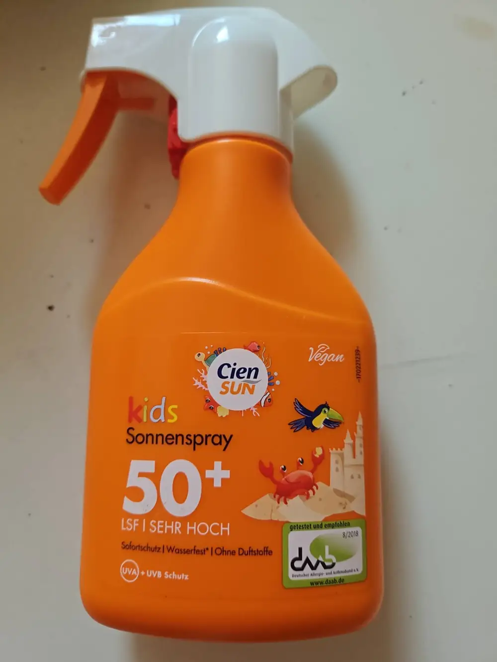 CIEN - Kids sonnenspray lsf 50+