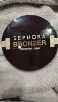 SEPHORA - Bronzer- Poudre bronzeur 01 amber glow