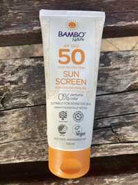 BAMBO NATURE - Sun screen SPF 50