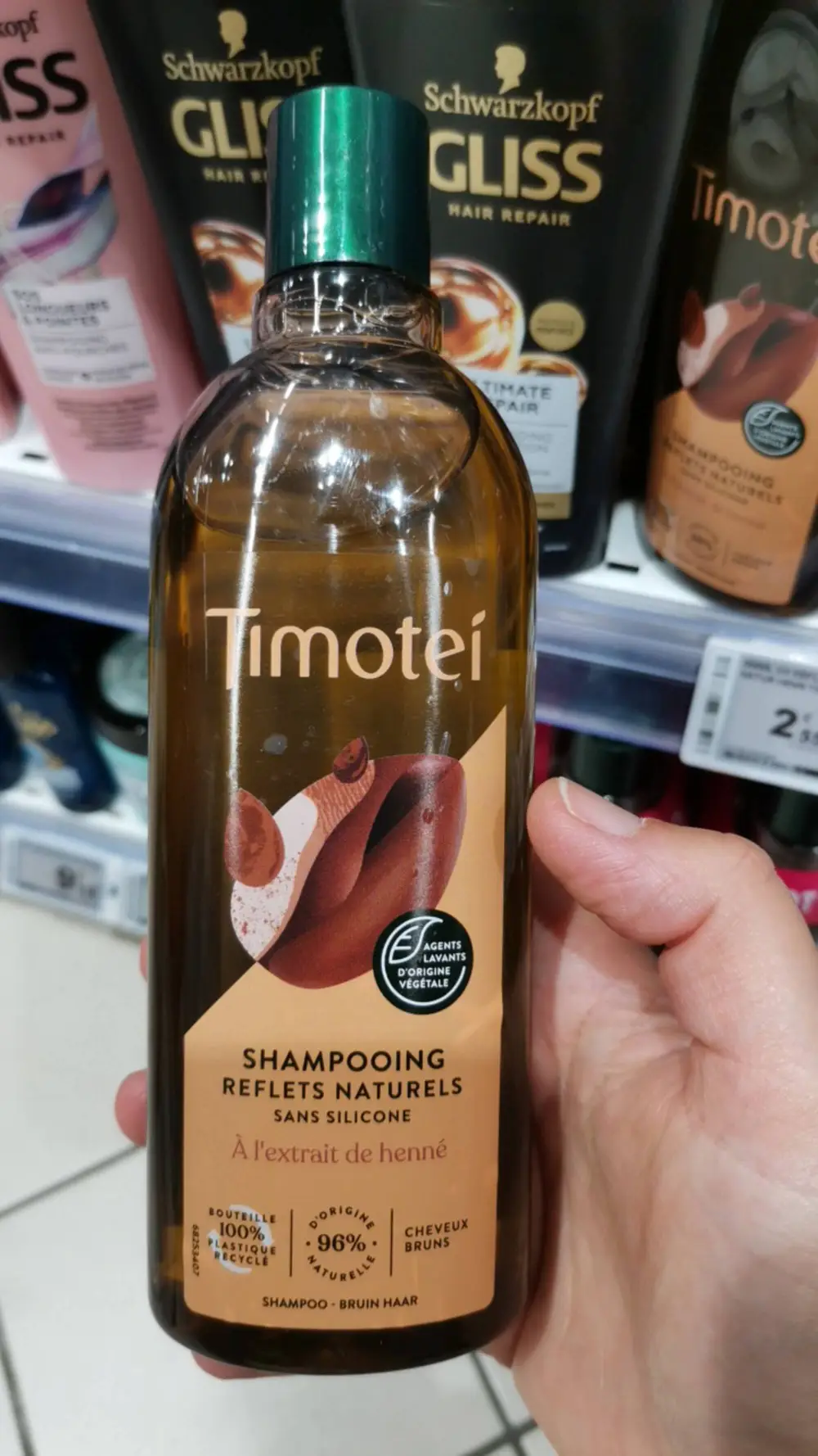 TIMOTEI - Shampooing reflets naturels 