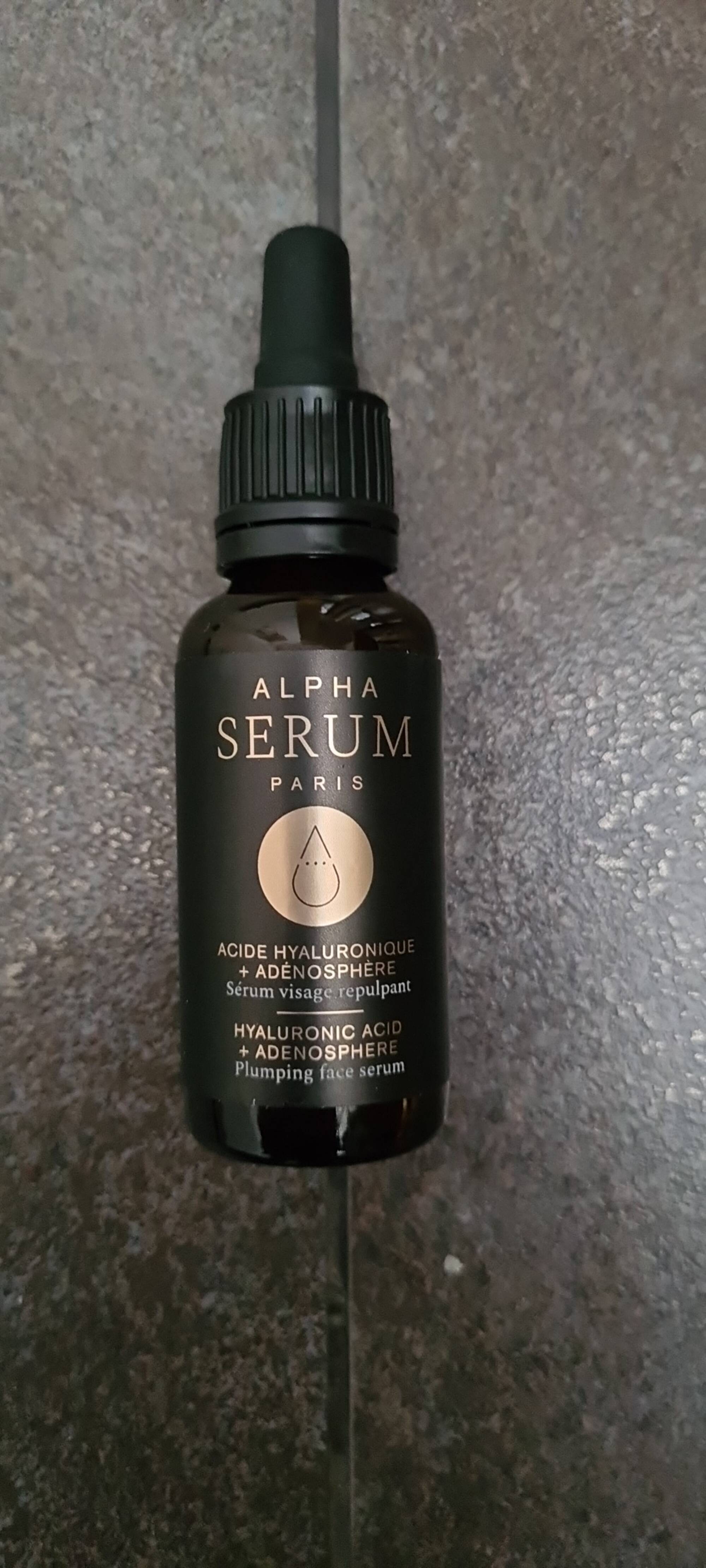 ALPHA SERUM PARIS - Sérum visage repulpant