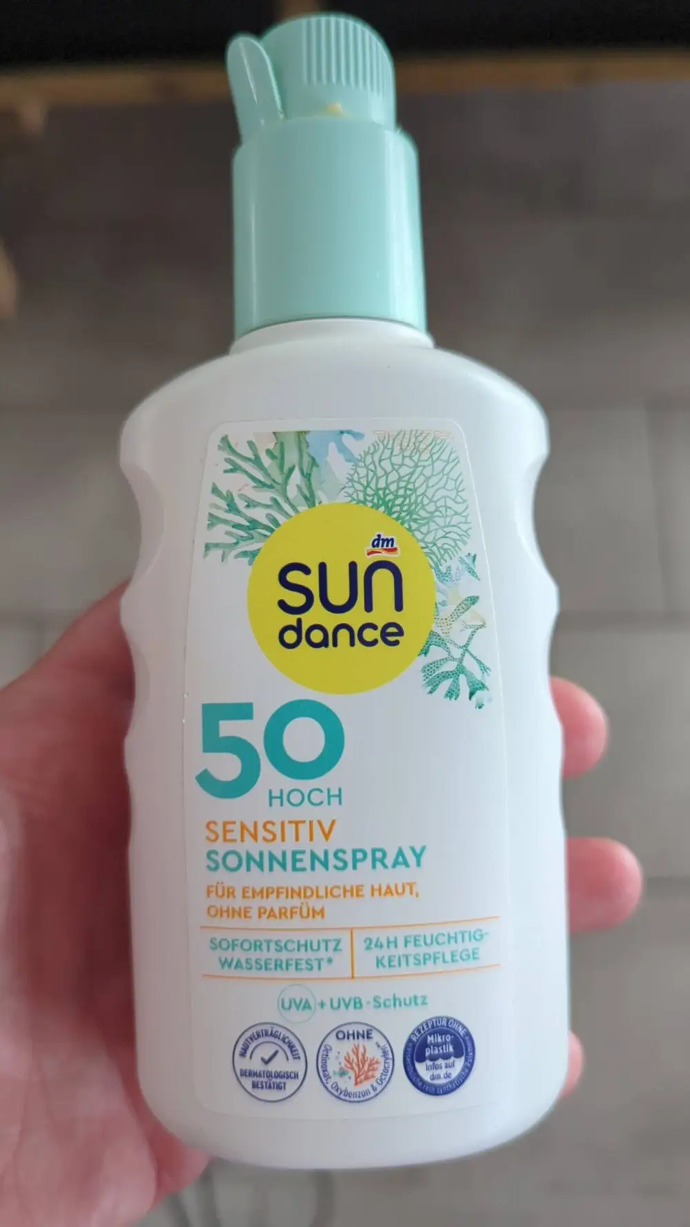 SUNDANCE - Sensitiv sonnenspray 50 hoch