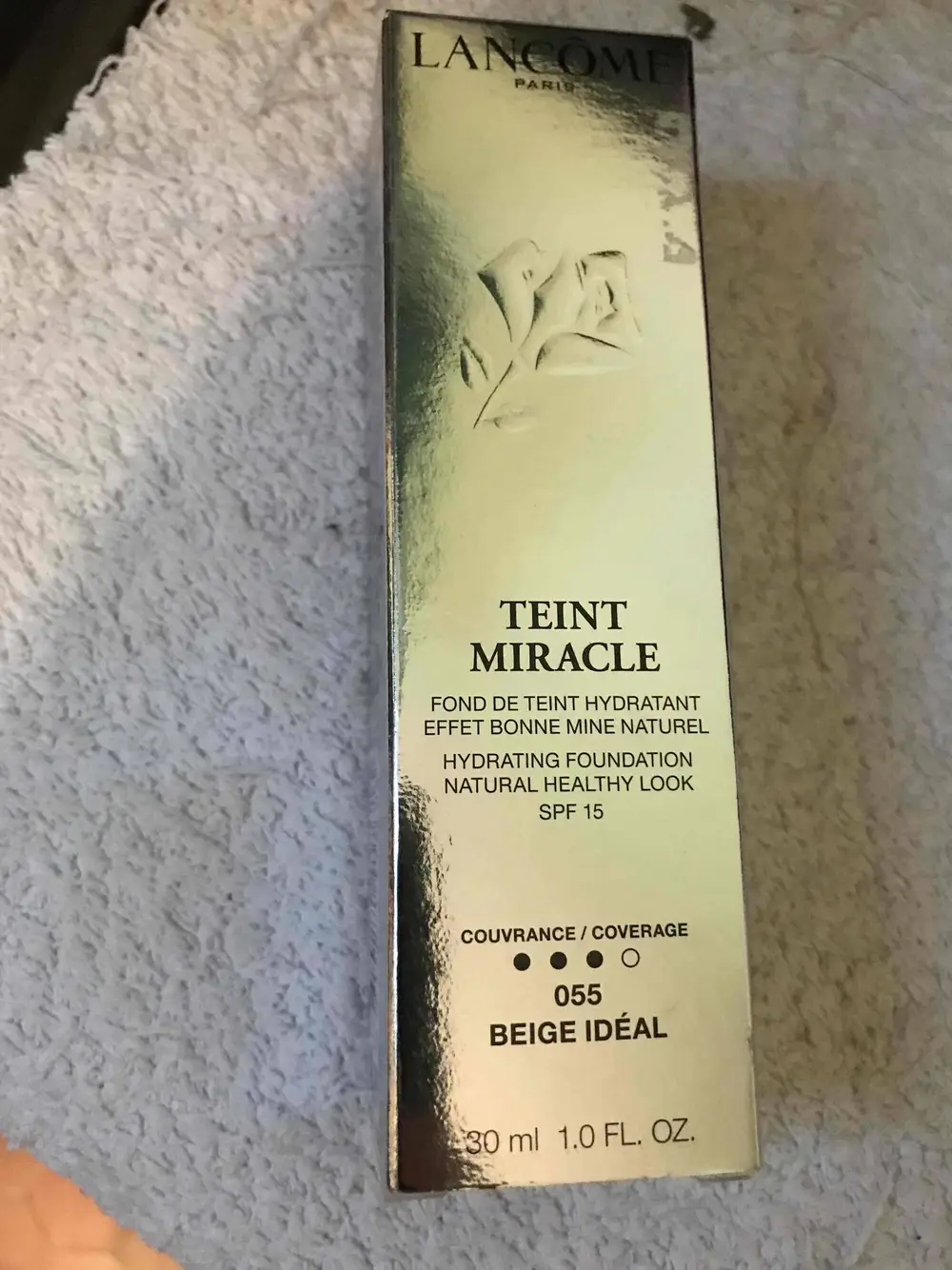 LANCÔME - Teint miracle - Fond de teint hydratant 055 beige idéal