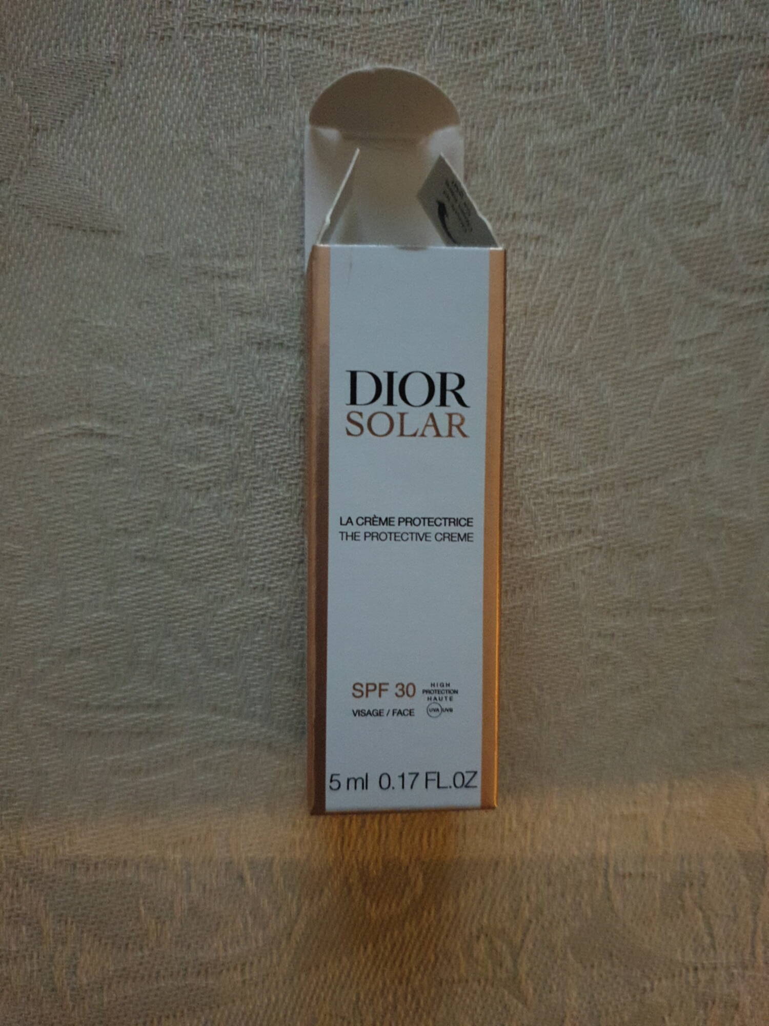 DIOR - Solar - La crème protectrice visage SPF 30