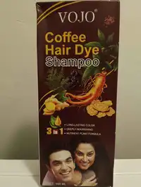VOJO - Coffee hair dye shampoo 3in1