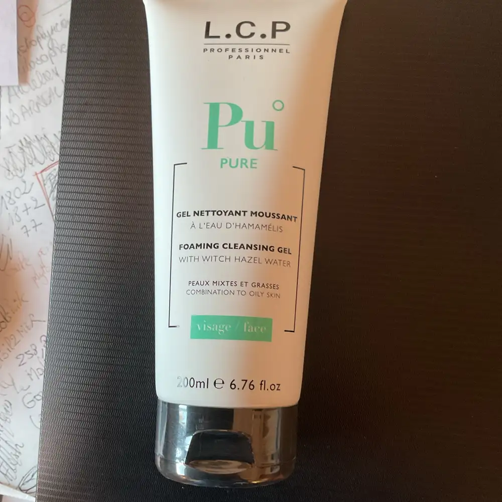 LCP - PU pure - Gel nettoyant moussant