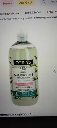 COSLYS - Shampooing cuir chevelu sensible