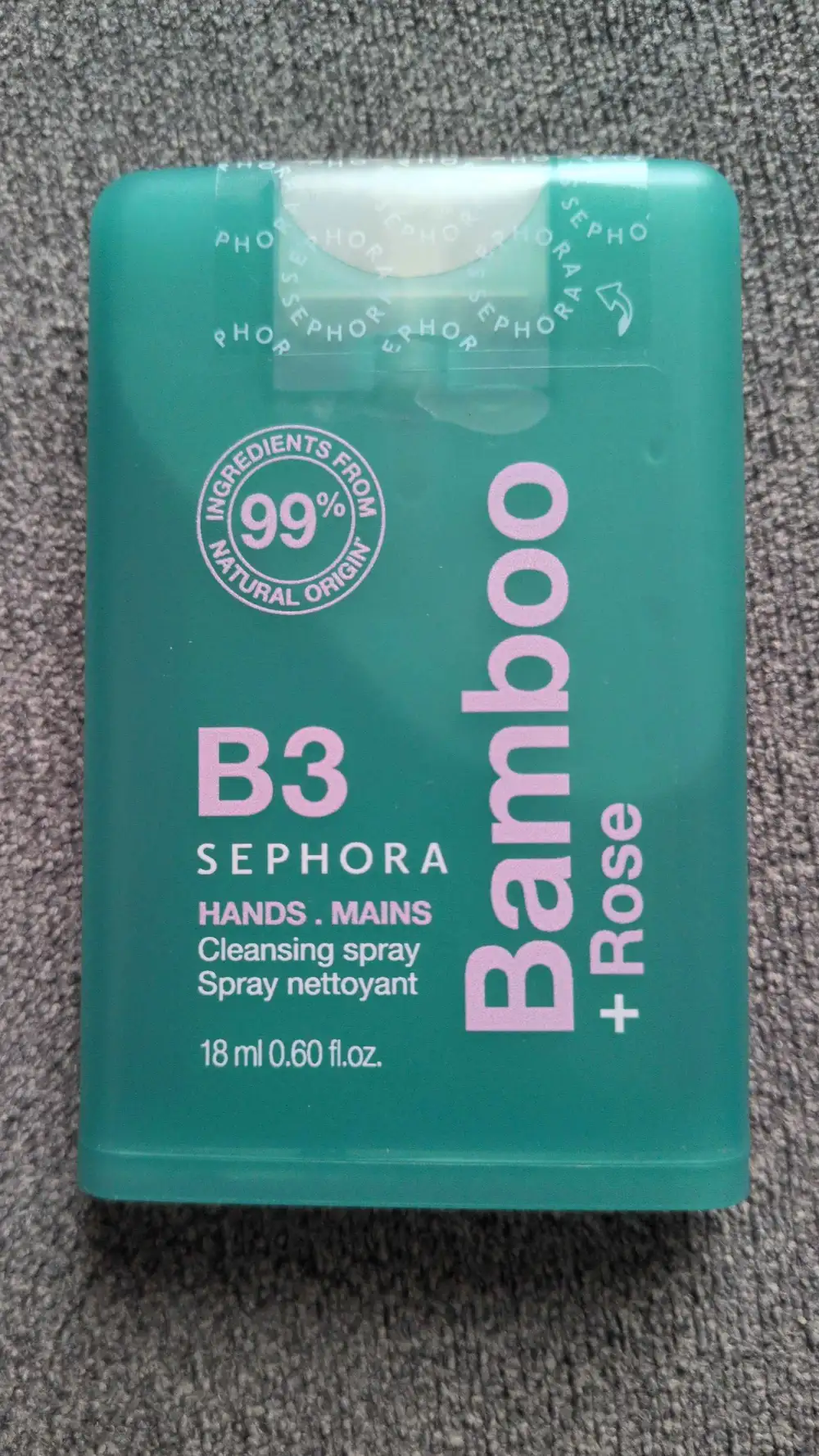 SEPHORA - B3 - Spray nettoyant mains bamboo + rose