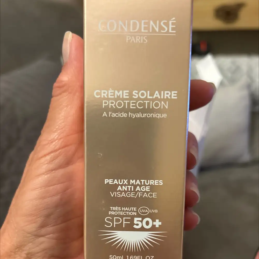 CONDENSÉ - Crème solaire protection SPF50+