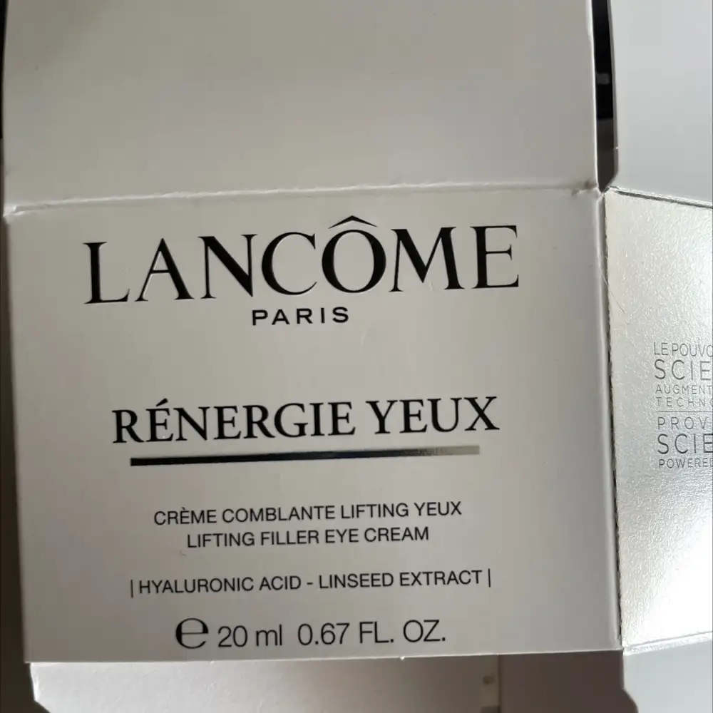 LANCÔME - Crème comblante lifting yeux