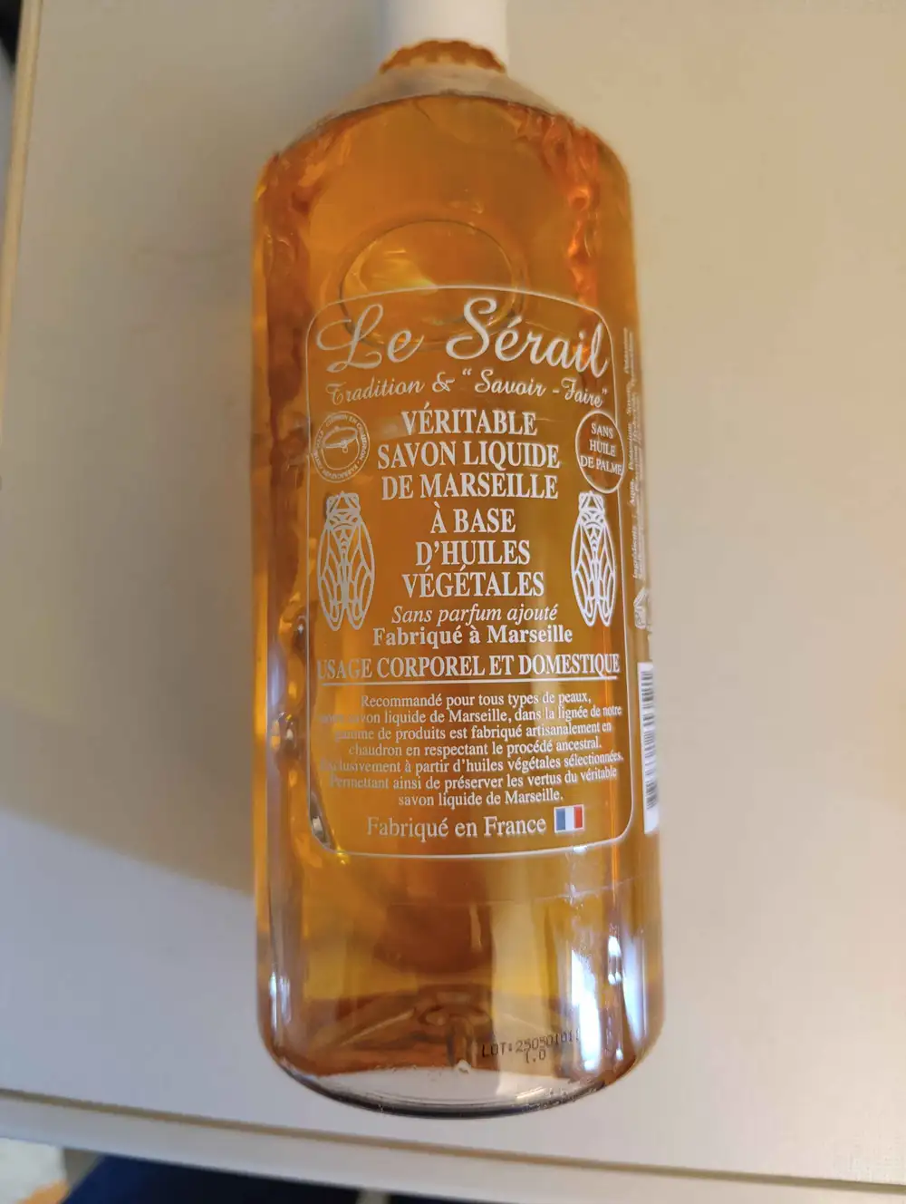 LE SÉRAIL - Véritable savon liquide de Marseille