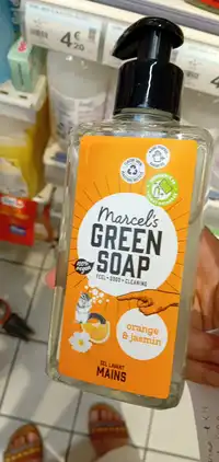 MARCELIS GREEN SOAP - Orange & jasmin - Gel lavant mains