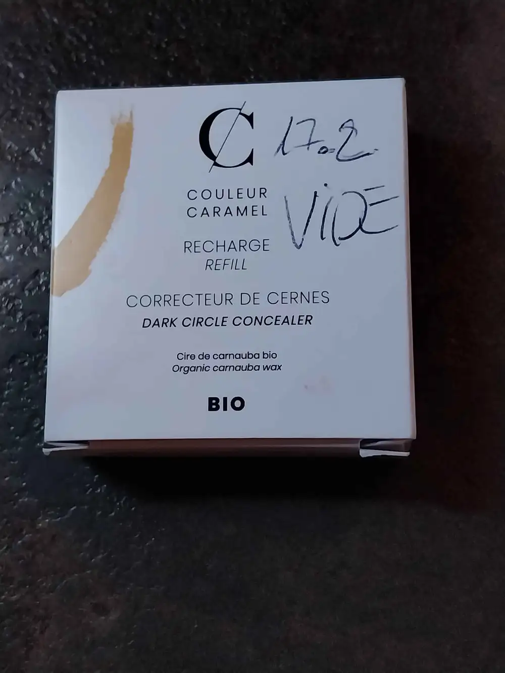 COULEUR CARAMEL - Correcteur de cernes bio