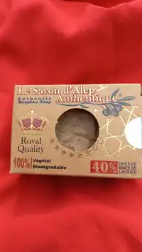 COMPTOIR D'ALEP - Royal quality - Savon d'Alep authentique