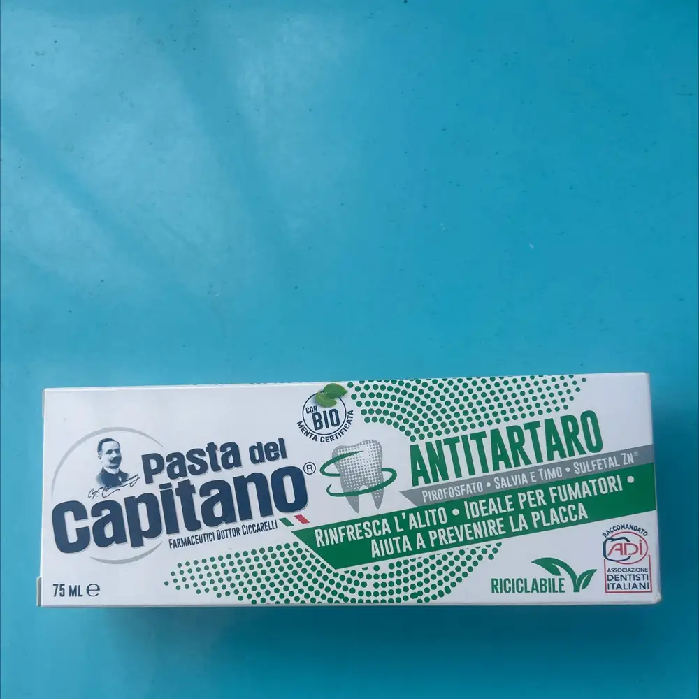 PASTA DEL CAPITANO - Antitartaro dentifrices
