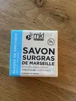 MKL - Algues de Bretagne - Savon surgras de Marseille