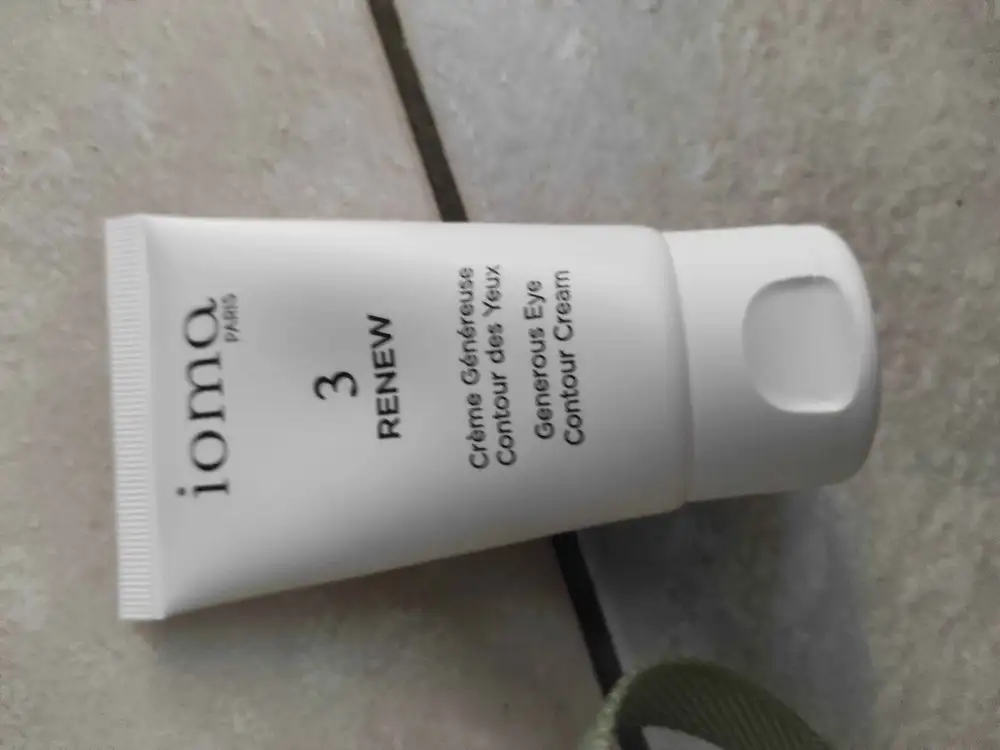IOMA - 3 renew - Crème généreuse contour des yeux