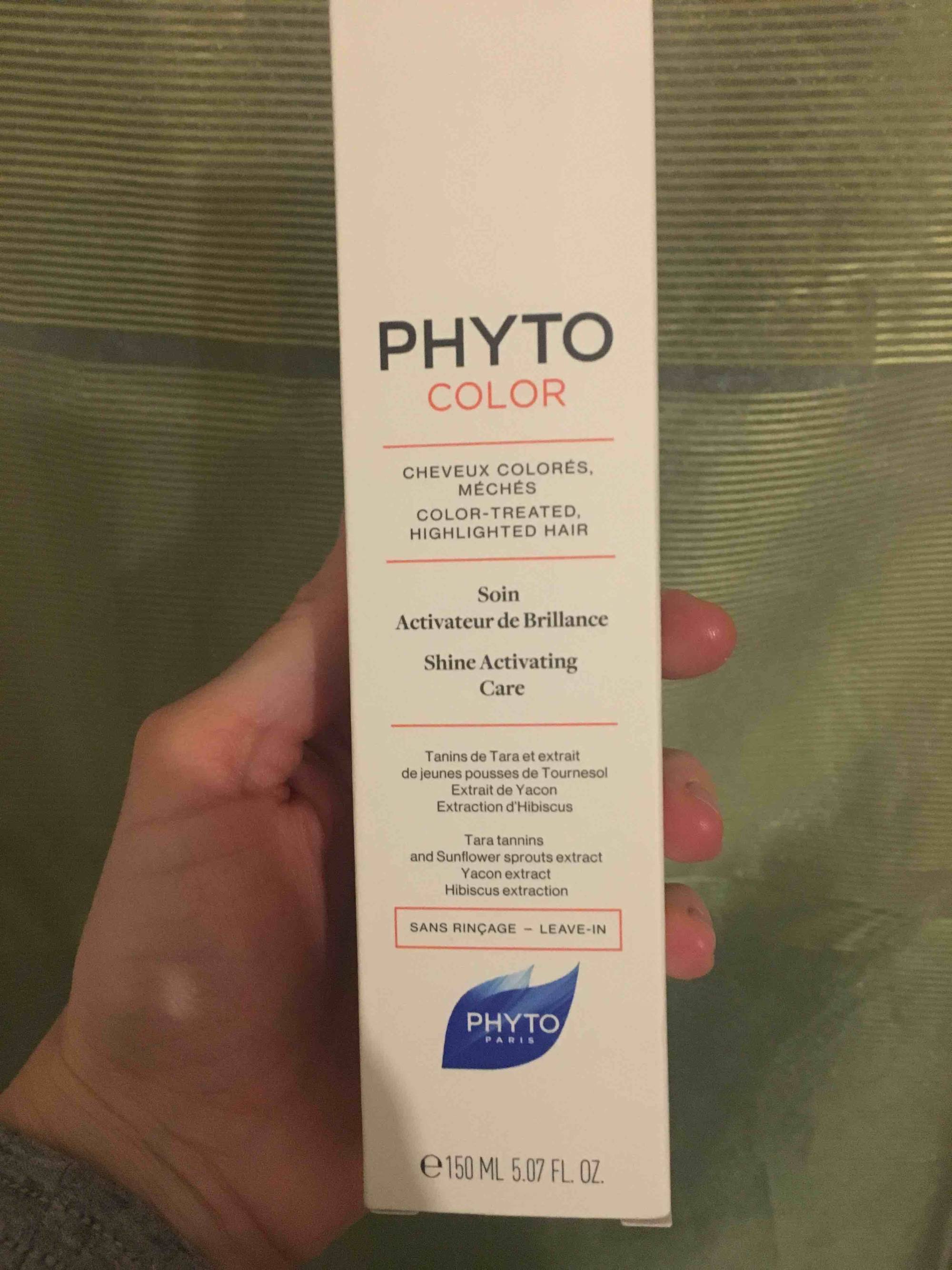 PHYTO - Phyto color - Soin activateur de brillance