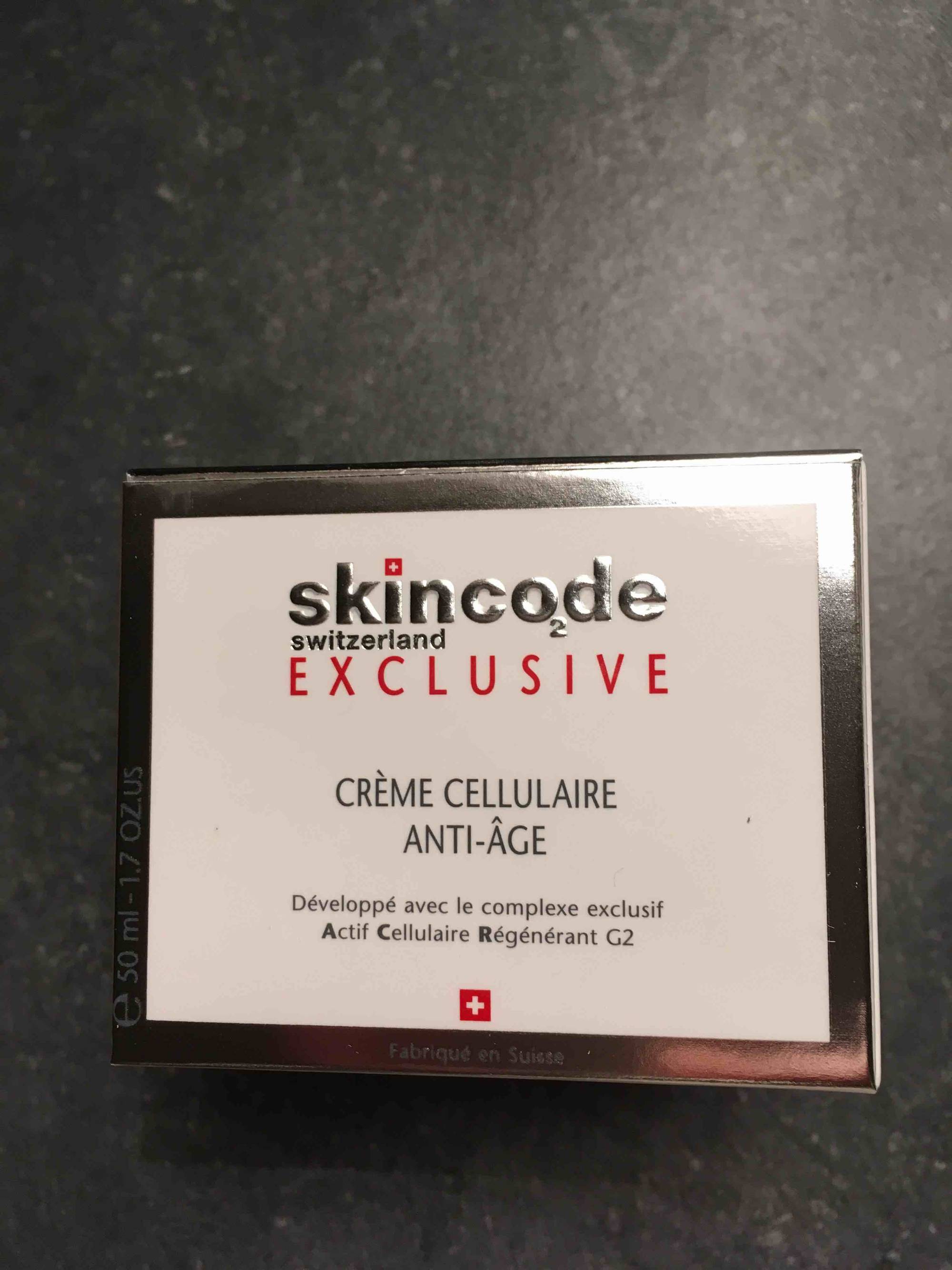 SKINCODE - Exclusive - Crème cellulaire anti-âge