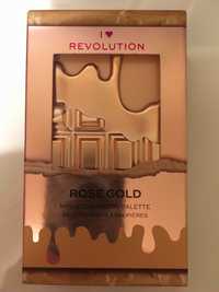 I HEART REVOLUTION - Rose Gold - Palette fards à paupières