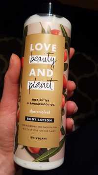 LOVE BEAUTY AND PLANET - Shea velvet - Body lotion 