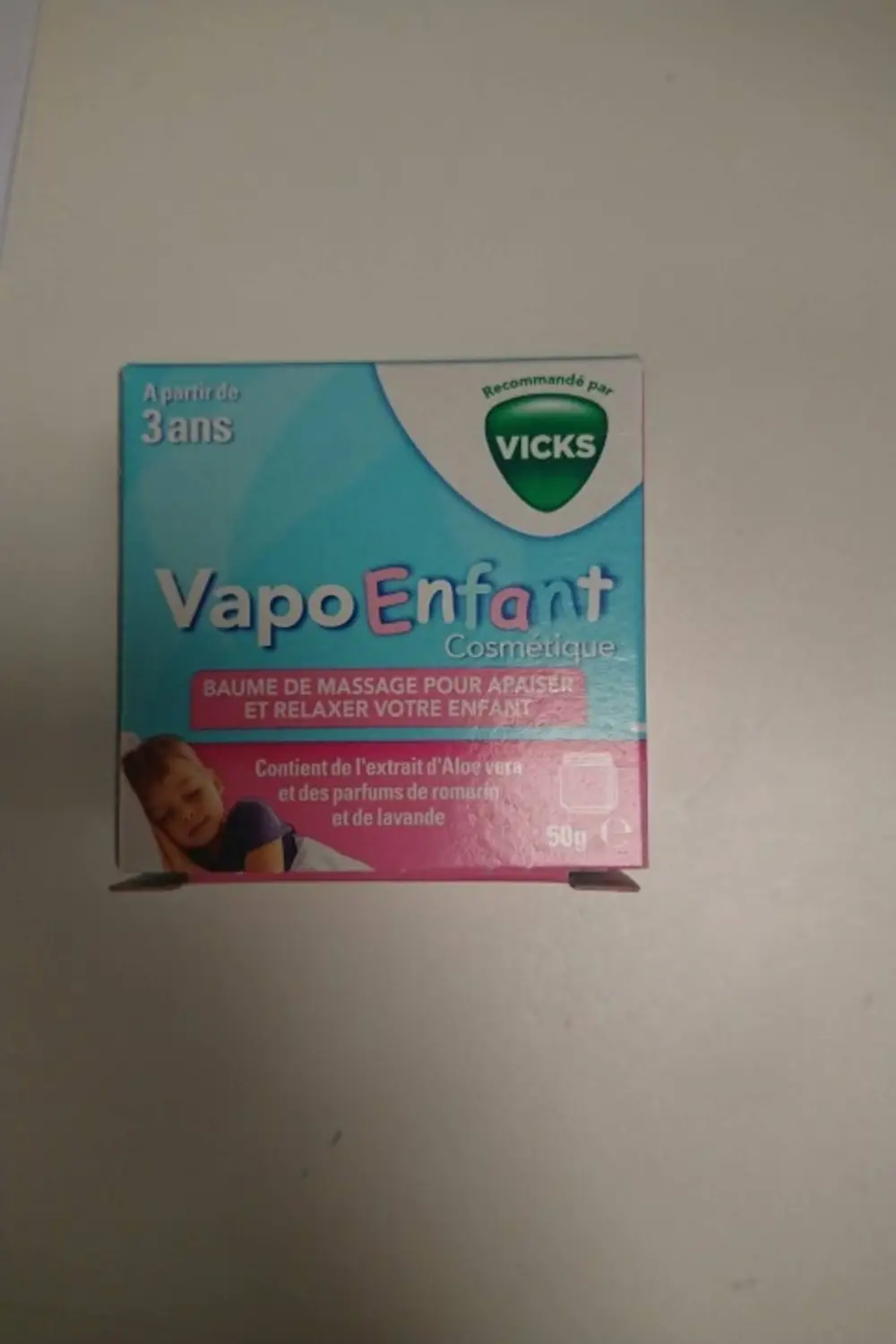 VICKS - VapoEnfant - Baume de massage