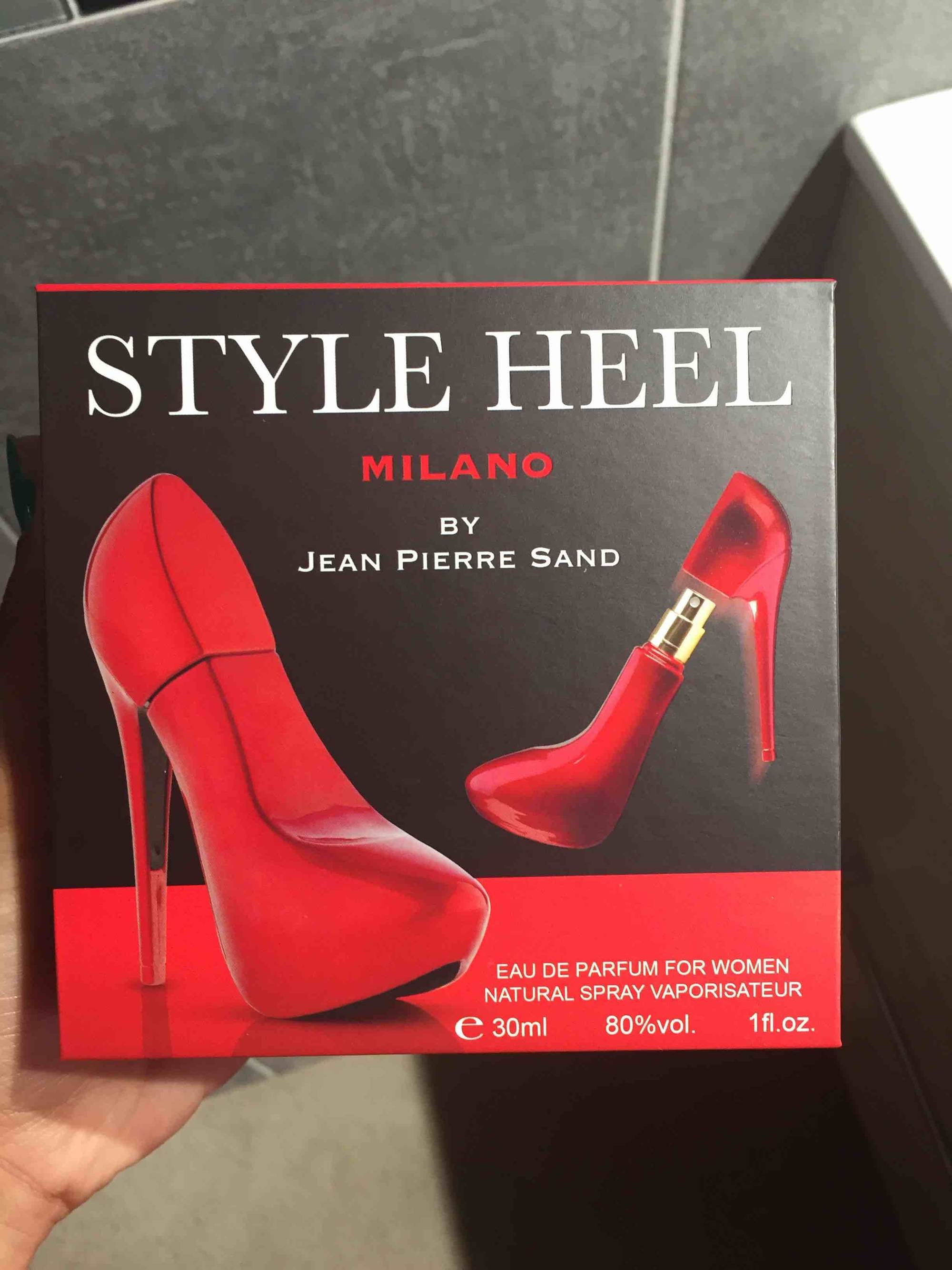 JEAN-PIERRE SAND - Style heel milano - Eau de parfum for women